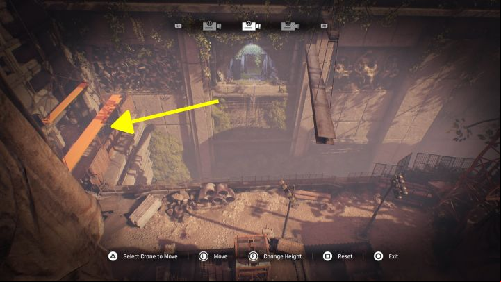 11 - Stellar Blade: Crane puzzle in Construction Zone on Eidos 7 - Puzzles - Stellar Blade Guide