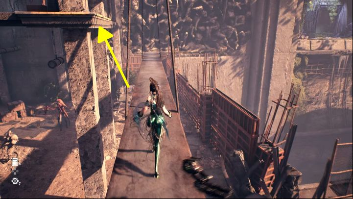 12 - Stellar Blade: Crane puzzle in Construction Zone on Eidos 7 - Puzzles - Stellar Blade Guide