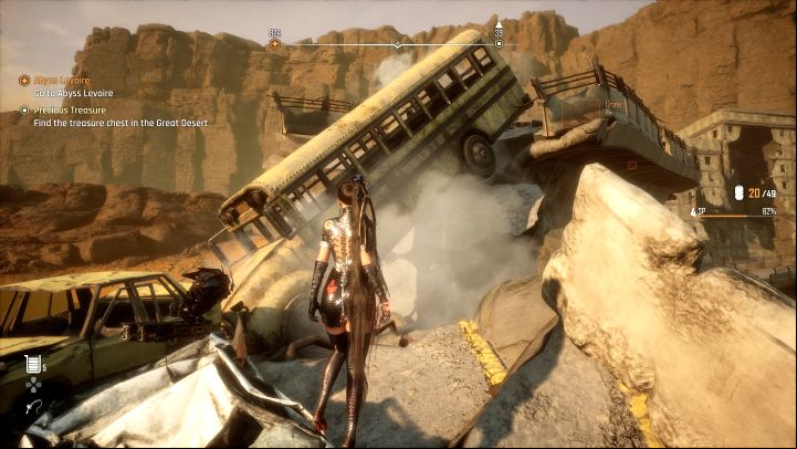 6 - Stellar Blade: How to reach the Precious Treasure in the Great Desert? - Puzzles - Stellar Blade Guide