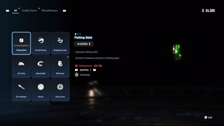 After the first successful catch, you can talk to Clyde and complete the side quest Looking Glass - Stellar Blade: How to fish? - FAQ - Stellar Blade Guide