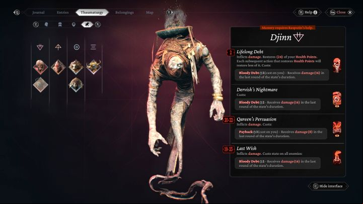 4 - The Thaumaturge: How to best Djinn? - Bosses - The Thaumaturge Guide