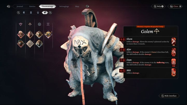 5 - The Thaumaturge: How to beat Golem? - Bosses - The Thaumaturge Guide