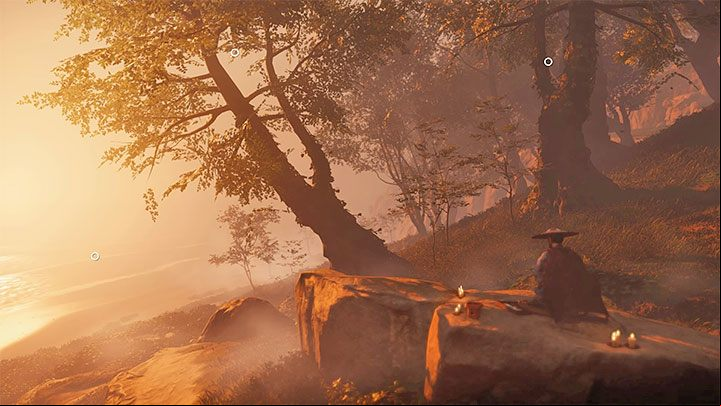 Collectible type: location - explore question marks on the world map - Ghost of Tsushima: Secrets types - Basics - Ghost of Tsushima Guide, Walkthrough