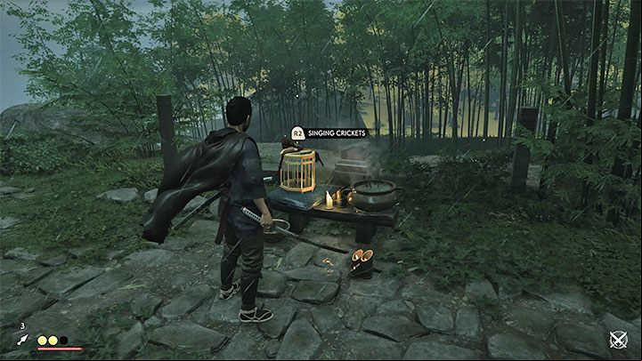 Collectible type: item - look for interactive objects - Ghost of Tsushima: Secrets types - Basics - Ghost of Tsushima Guide, Walkthrough