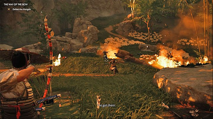 Regular arrows are available from the beginning - Ghost of Tsushima: Where to find bow? - Character development and equipment - Ghost of Tsushima Guide, Walkthrough