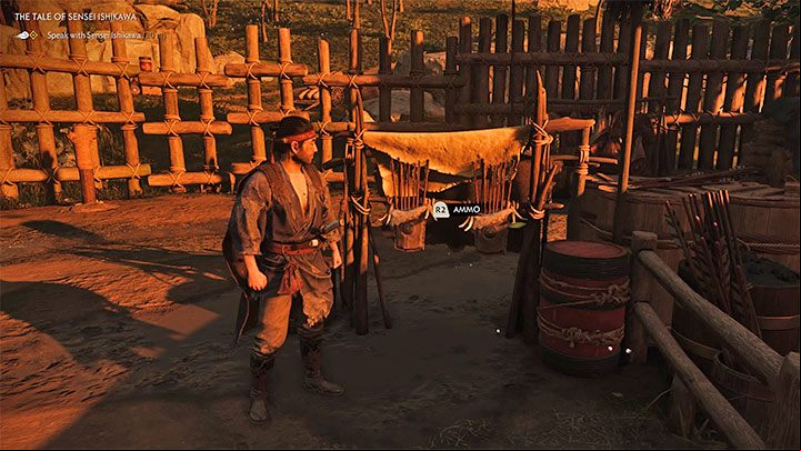 There are two main ways of renewing the supply of arrows - Ghost of Tsushima: Where to find bow? - Character development and equipment - Ghost of Tsushima Guide, Walkthrough