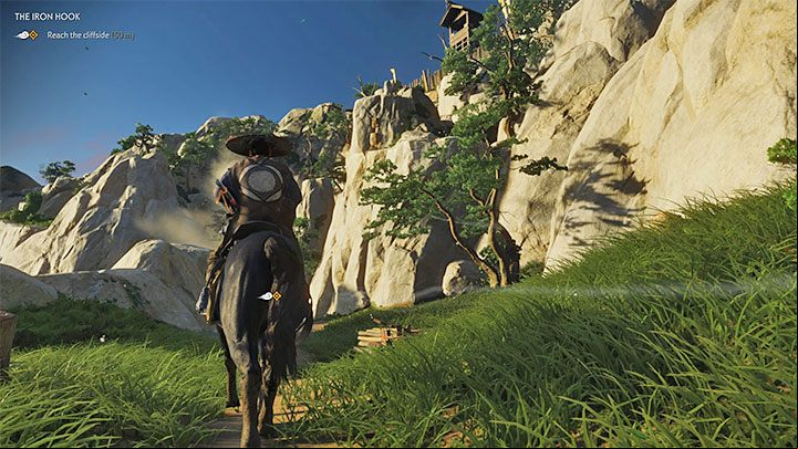 Go outside to talk to Ryuzo - Ghost of Tsushima: The Iron Hook walkthrough - Act 1 - Ghost of Tsushima Guide, Walkthrough