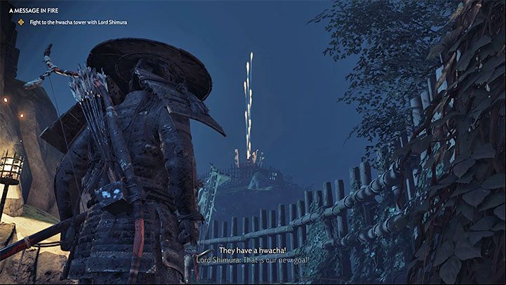 A short cut-scene show the Mongols operating the hwacha launcher - Ghost of Tsushima: A Message In Fire walkthrough - Act 2 - Ghost of Tsushima Guide, Walkthrough