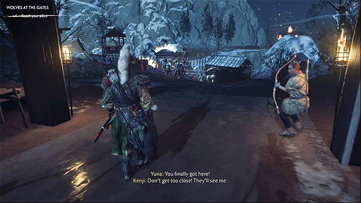 Move to the next part of the fort - Ghost of Tsushima: Wolves at the Gates walkthrough - Act 3 - Ghost of Tsushima Guide, Walkthrough