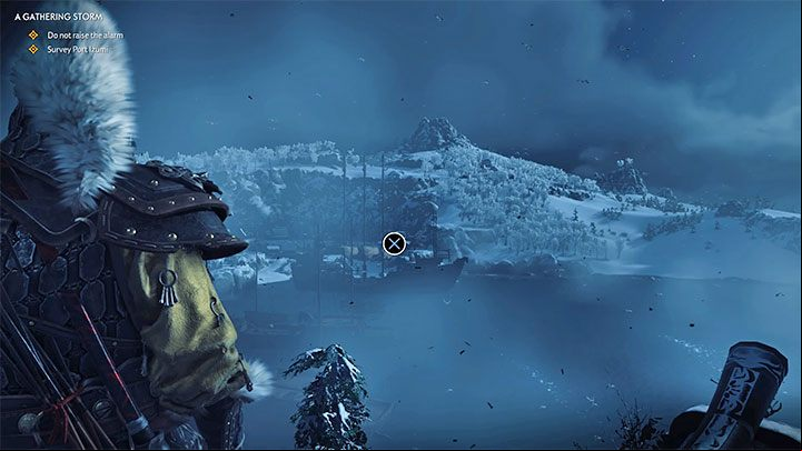 Use a ladder to get to the top of the lighthouse - Ghost of Tsushima: A Gathering Storm walkthrough - Act 3 - Ghost of Tsushima Guide, Walkthrough