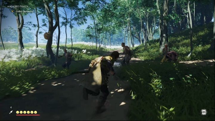 You will be interrupted by bandits - Ghost of Tsushima: A Healers Touch walkthrough, Tales of Tsushima - Other tales - Ghost of Tsushima Guide, Walkthrough