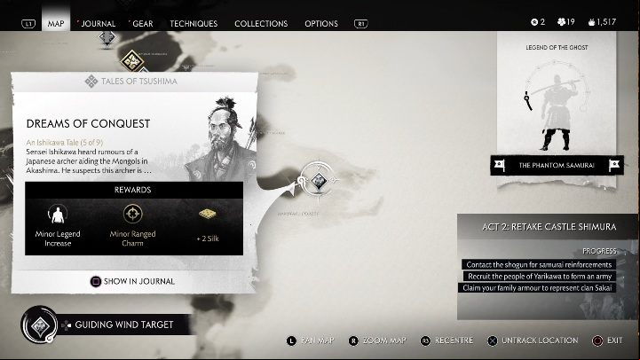 How to unlock: Complete The Way of the Bow side quest and Ghosts from the Past main quest - Ghost of Tsushima: Dreams of Conquest walkthrough, An Ishikawa Tale - An Ishikawa Tale - Ghost of Tsushima Guide, Walkthrough