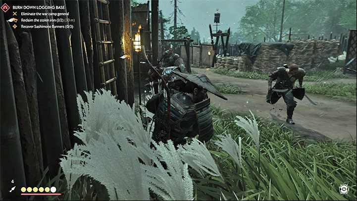 The easiest way of being detected occurs in a situation in which you have been spotted by an enemy while sneaking around or performing a stealth kill - Ghost of Tsushima: Ghost style - Stealth - Basics - Ghost of Tsushima Guide, Walkthrough