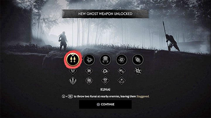 If you could not prepare for battle and, for example, Jin was suddenly surrounded by a group of opponents, Smoke Bombs, which are able to blind opponents and prevent them from carrying out attacks for a short time, can help facilitate escape - Ghost of Tsushima: Ghost style - Stealth - Basics - Ghost of Tsushima Guide, Walkthrough