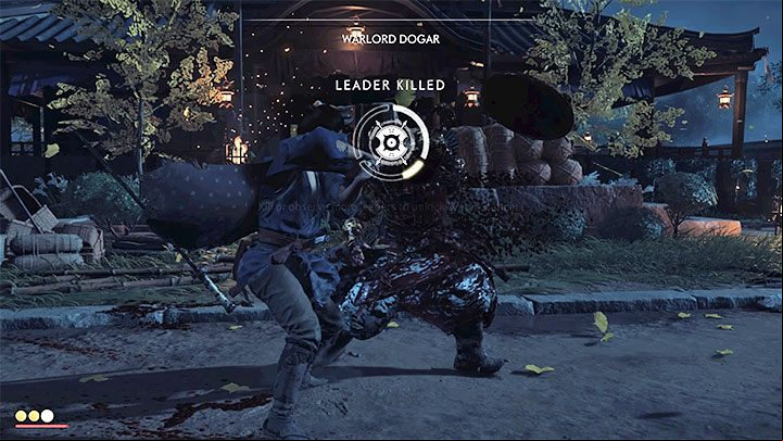 Leaders (larger, stronger opponents) appear during almost every large battle or in areas occupied by major enemy forces - Ghost of Tsushima: Tips and Tricks - Basics - Ghost of Tsushima Guide, Walkthrough