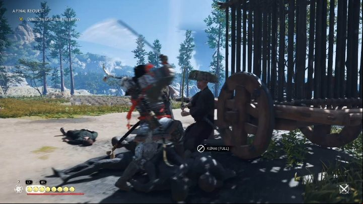 You will start this story by killing a few bandits - Ghost of Tsushima: A Final Request walkthrough, Tales of Tsushima - Other tales - Ghost of Tsushima Guide, Walkthrough