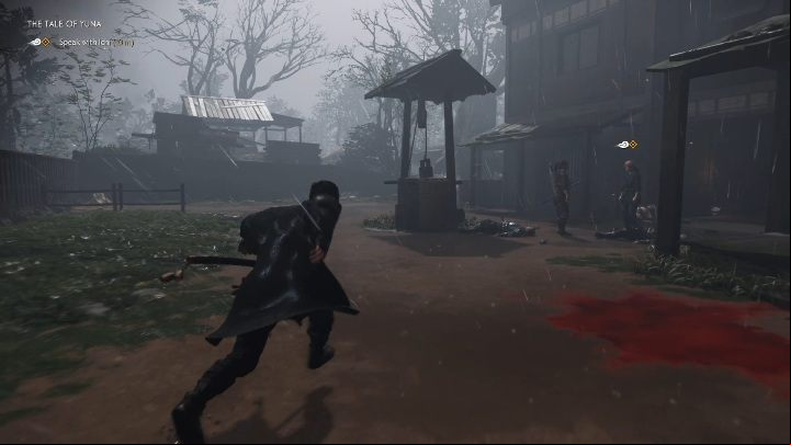 Yuna and Ichi are waiting for you outside - Ghost of Tsushima: The Tale of Yuna walkthrough, A Yuna Tale - A Yuna Tale - Ghost of Tsushima Guide, Walkthrough
