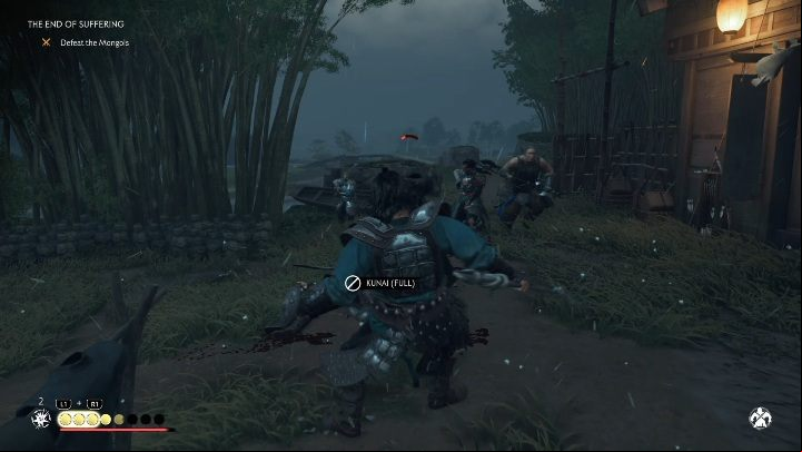 After that, head to the river and save some monks - Ghost of Tsushima: The End of Suffering walkthrough, A Norio Tale - A Norio Tale - Ghost of Tsushima Guide, Walkthrough