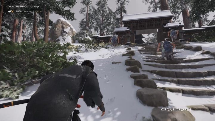 Follow Norio to his group of warriors - Ghost of Tsushima: The Guardian of Tsushima walkthrough, A Norio Tale - A Norio Tale - Ghost of Tsushima Guide, Walkthrough