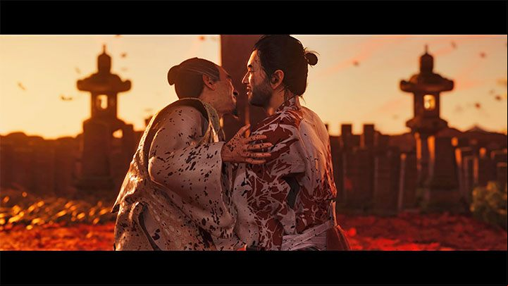 If you want to honor Shimuras wish by killing him after winning the duel, press L2 and then confirm this choice by pressing X - Ghost of Tsushima: Endings walkthrough - Act 3 - Ghost of Tsushima Guide, Walkthrough