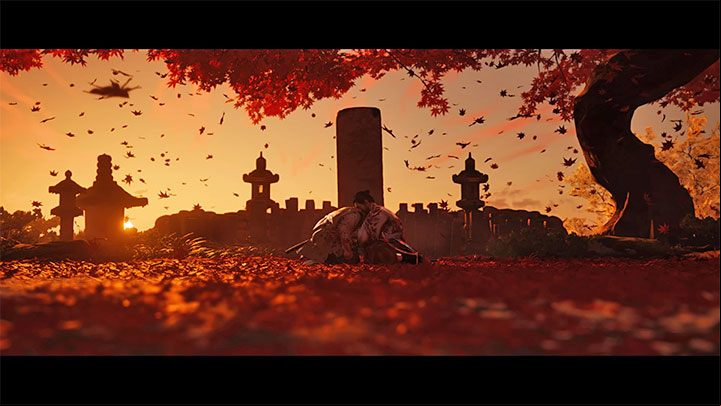 Jin uses a tanto to kill his uncle - Ghost of Tsushima: Endings walkthrough - Act 3 - Ghost of Tsushima Guide, Walkthrough