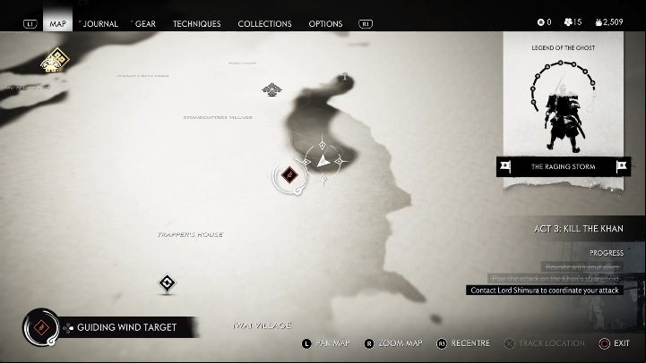 Location: Trappers House - Ghost of Tsushima: Mongol Camps, Kamiagata Region secrets map - Kamiagata Region - Ghost of Tsushima Guide, Walkthrough