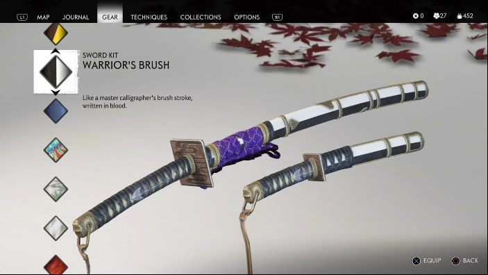 How to unlock - katana is available from the start of the game - Ghost of Tsushima: Best weapons, gadgets - Basics - Ghost of Tsushima Guide, Walkthrough