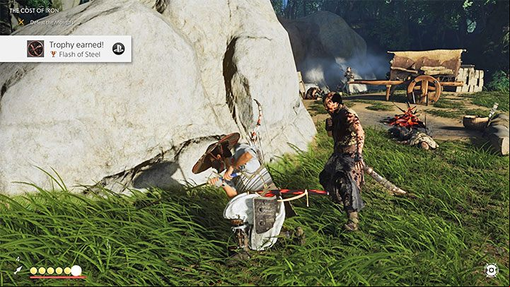 The proper usage of perfect parry requires some training - Ghost of Tsushima: List of all trophies - Trophy guide - Ghost of Tsushima Guide, Walkthrough