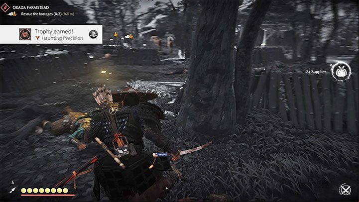 To activate the Ghost stance you have to press a combination of L3+R3 buttons - Ghost of Tsushima: List of all trophies - Trophy guide - Ghost of Tsushima Guide, Walkthrough