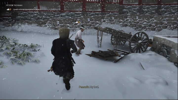 After collecting all the armor pieces, go back to the quest giver - Ghost of Tsushima: Fit for the Khan walkthrough, Tales of Tsushima, video guide - Other tales - Ghost of Tsushima Guide, Walkthrough
