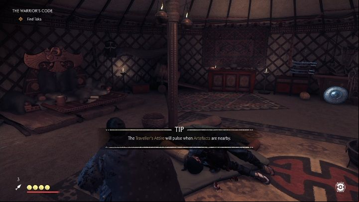 You can collect this item by entering the building - Ghost of Tsushima: Records - secrets, missables, video guide - Secrets and collectibles - Ghost of Tsushima Guide, Walkthrough