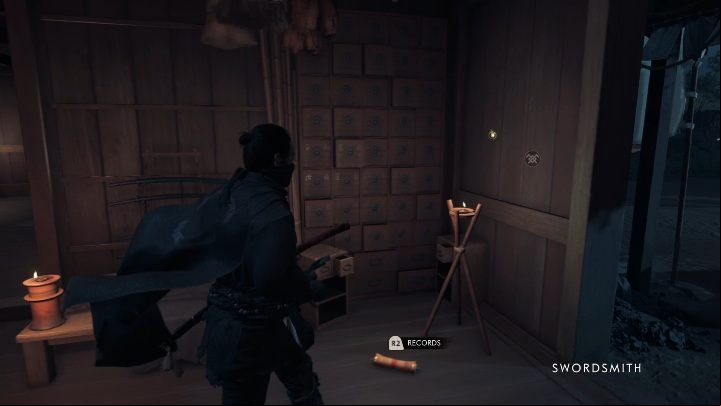 You can find this note in the seized stronghold - Ghost of Tsushima: Records - secrets, missables, video guide - Secrets and collectibles - Ghost of Tsushima Guide, Walkthrough