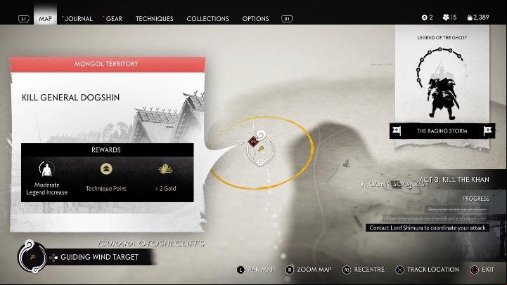 Location: General Dogshins Camp - Ghost of Tsushima: Records - secrets, missables, video guide - Secrets and collectibles - Ghost of Tsushima Guide, Walkthrough