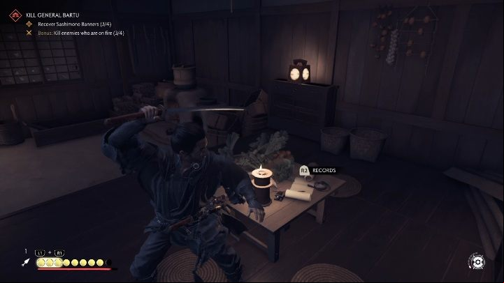 You will find this note on the table in one of the tents - Ghost of Tsushima: Records - secrets, missables, video guide - Secrets and collectibles - Ghost of Tsushima Guide, Walkthrough