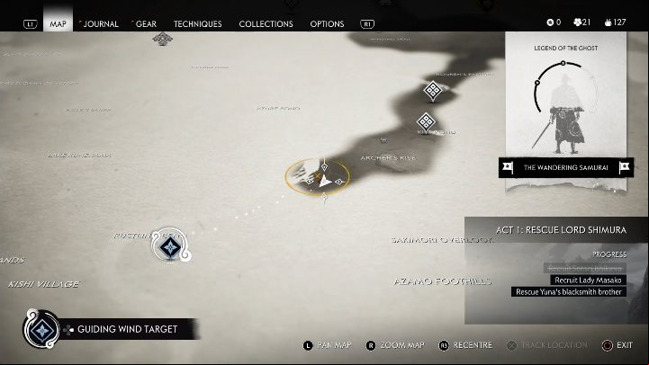 Location: Stone Arch Crossing - Ghost of Tsushima: Mongol artifacts - secrets, missables, video guide - Secrets and collectibles - Ghost of Tsushima Guide, Walkthrough
