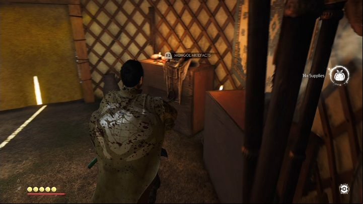 Youll find the Paiza in a tent - Ghost of Tsushima: Mongol artifacts - secrets, missables, video guide - Secrets and collectibles - Ghost of Tsushima Guide, Walkthrough