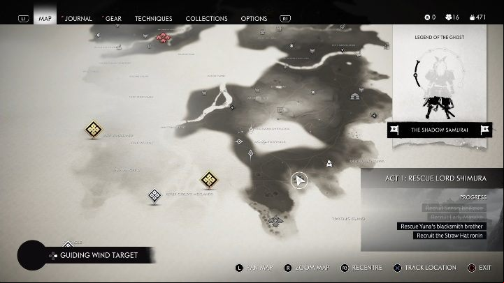 Location: Tangled Crossroads - Ghost of Tsushima: Mongol artifacts - secrets, missables, video guide - Secrets and collectibles - Ghost of Tsushima Guide, Walkthrough