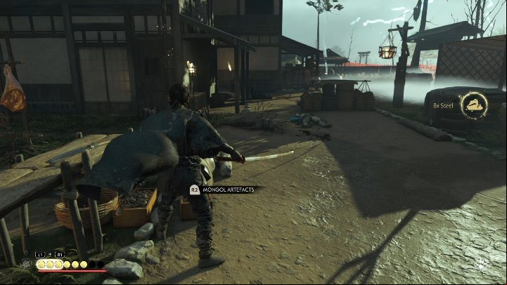 This item hangs in one of the tents - Ghost of Tsushima: Mongol artifacts - secrets, missables, video guide - Secrets and collectibles - Ghost of Tsushima Guide, Walkthrough