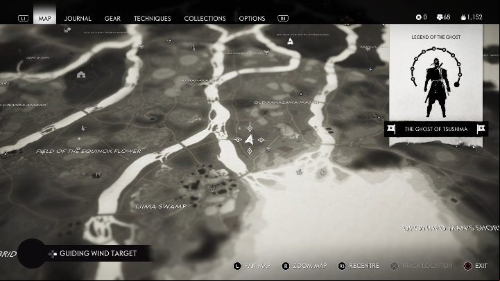 Location: Old Kanazawa Marsh - Ghost of Tsushima: Hidden altars - secrets, missables, video guide - Secrets and collectibles - Ghost of Tsushima Guide, Walkthrough