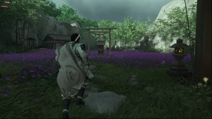 You will see this hidden altar as soon as you move to Tadayoris Rest - Ghost of Tsushima: Hidden altars - secrets, missables, video guide - Secrets and collectibles - Ghost of Tsushima Guide, Walkthrough