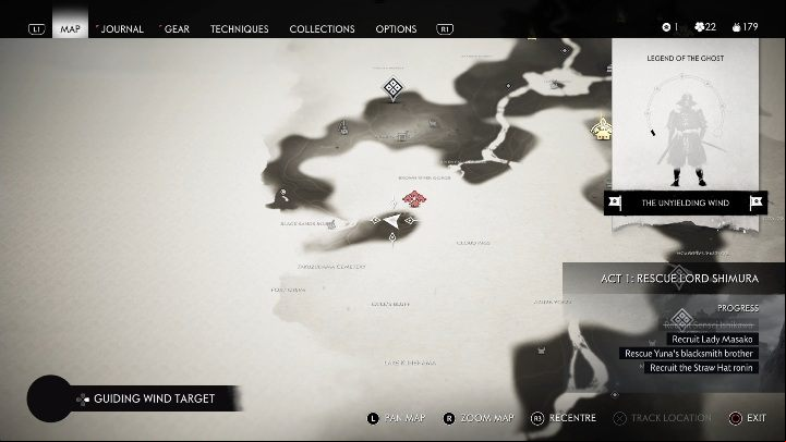 Location: Cloudy - Ghost of Tsushima: Bamboo Strikes, Izuhara Region secrets map, video guide - Izuhara Region - Ghost of Tsushima Guide, Walkthrough
