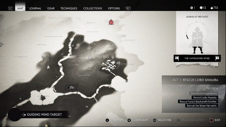Location: Hidden Springs Forest - Ghost of Tsushima: Haiku, Izuhara Region secrets map, video guide - Izuhara Region - Ghost of Tsushima Guide, Walkthrough