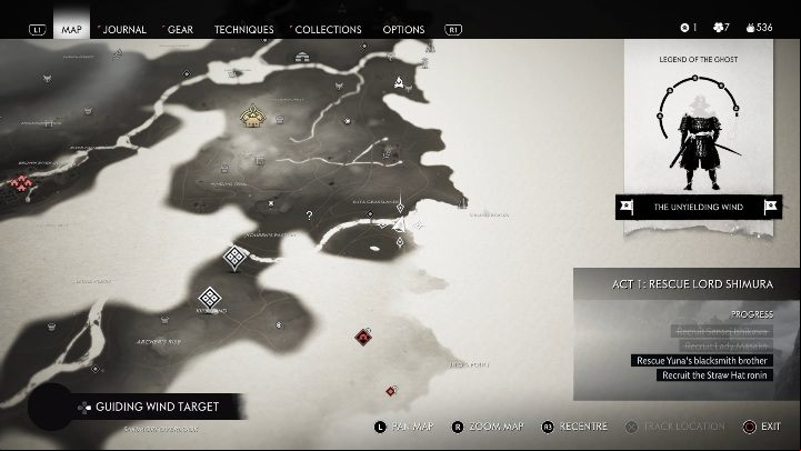 Location: Kuta Grasslands - Ghost of Tsushima: Haiku, Izuhara Region secrets map, video guide - Izuhara Region - Ghost of Tsushima Guide, Walkthrough