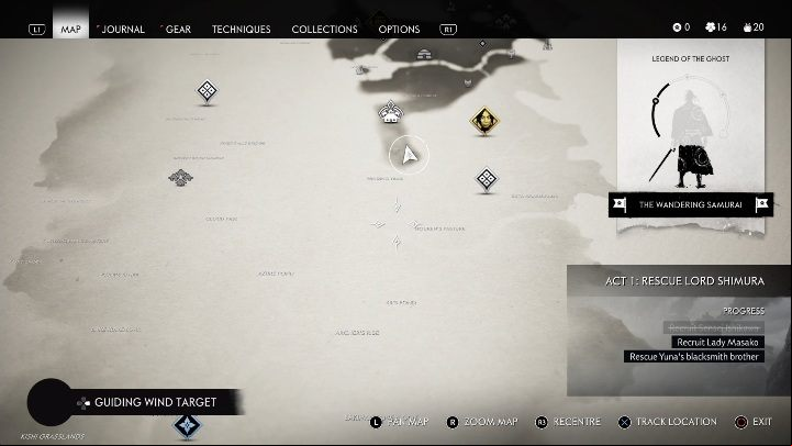 Location: Winding Trail - Ghost of Tsushima: Shinto Shrines, Izuhara Region secrets map, video guide - Izuhara Region - Ghost of Tsushima Guide, Walkthrough