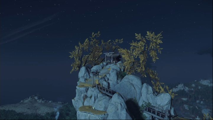 You must speak to a woman before entering this shrine - Ghost of Tsushima: Shinto Shrines, Izuhara Region secrets map, video guide - Izuhara Region - Ghost of Tsushima Guide, Walkthrough