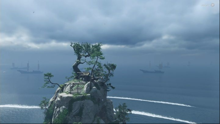 To reach this shrine you need to use the grapple hook - Ghost of Tsushima: Shinto Shrines, Izuhara Region secrets map, video guide - Izuhara Region - Ghost of Tsushima Guide, Walkthrough