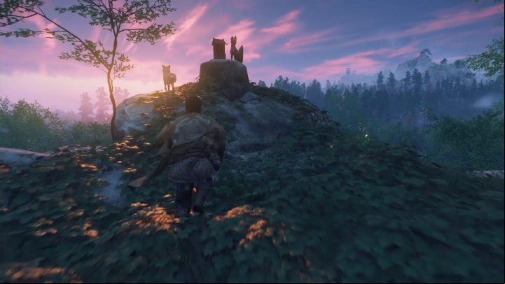 The fox hole is located right next to the path - Ghost of Tsushima: Inari Shrines, Izuhara Region secrets map, video guide - Izuhara Region - Ghost of Tsushima Guide, Walkthrough