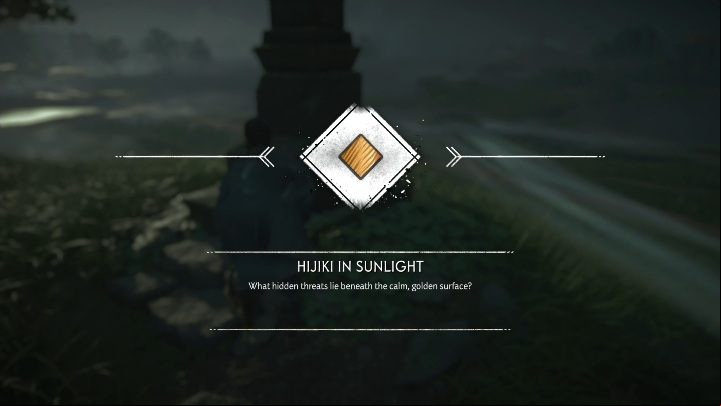 The pillar of honour stands on a small hill in the middle of a meadow - Ghost of Tsushima: Pillars of Honor, Toyotama Region secrets map, video guide - Toyotama Region - Ghost of Tsushima Guide, Walkthrough