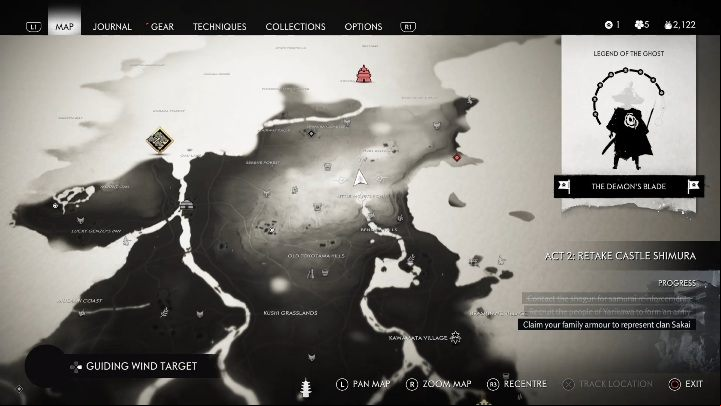 Location: Fort Koysan - Ghost of Tsushima: Pillars of Honor, Toyotama Region secrets map, video guide - Toyotama Region - Ghost of Tsushima Guide, Walkthrough