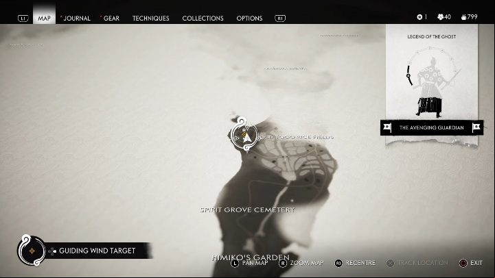 Location: Old Togo Rice Fields - Ghost of Tsushima: Lighthouses, Toyotama Region secrets map, video guide - Toyotama Region - Ghost of Tsushima Guide, Walkthrough